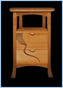Ribbon Bedside Table