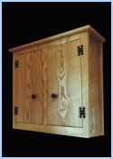 Carved Vine Wall Cabinet