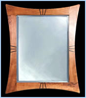 Pointed Rectangular Mirror